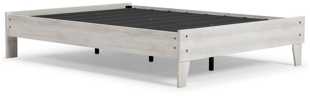 Shawburn Full Platform Bed - White (1)