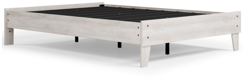 Shawburn Full Platform Bed - White (4)