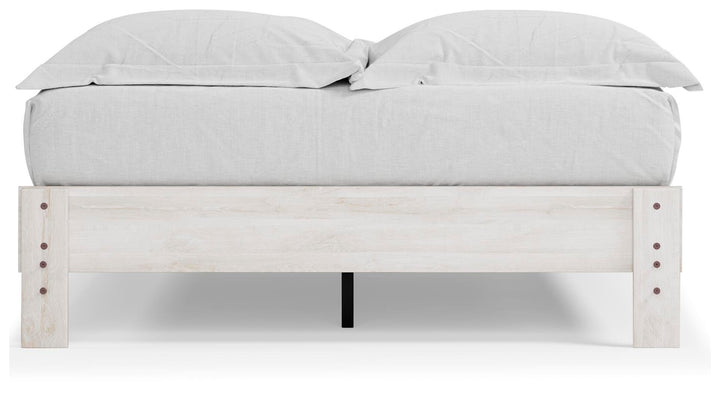 Shawburn Queen Platform Bed - White (11)