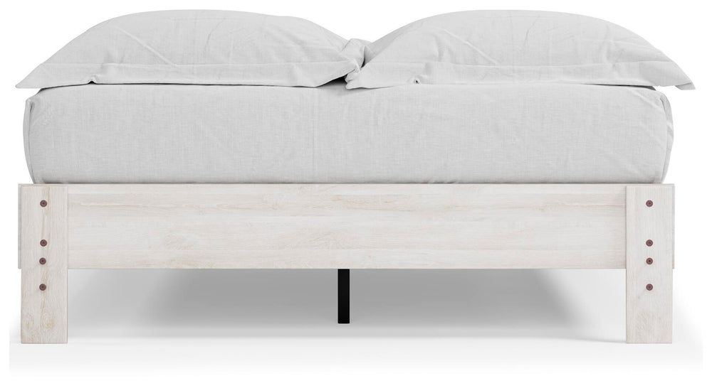 Shawburn Queen Platform Bed - White (11)