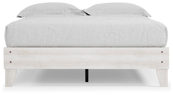 Shawburn Queen Platform Bed - White (7)