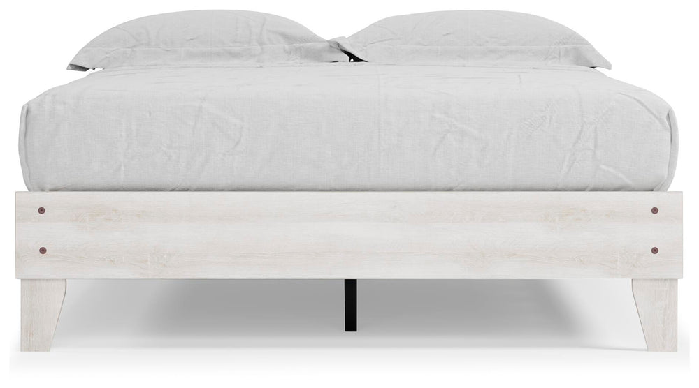 Shawburn Queen Platform Bed - White (7)