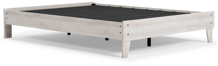 Shawburn Queen Platform Bed - White (3)