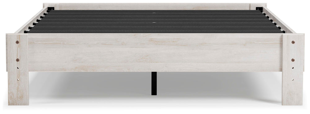 Shawburn Queen Platform Bed - White (12)