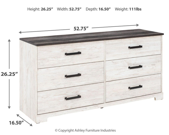 Shawburn Dresser - White (5)