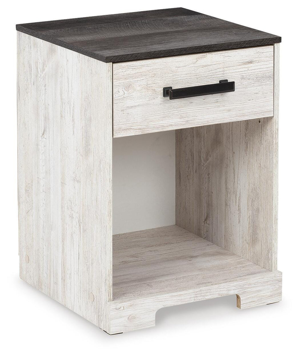 Shawburn Nightstand - White (1)