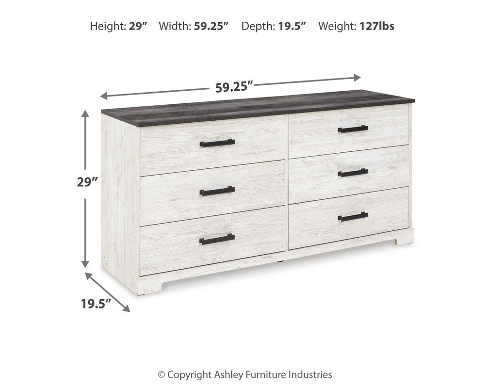 Shawburn Dresser - Light Brown (7)