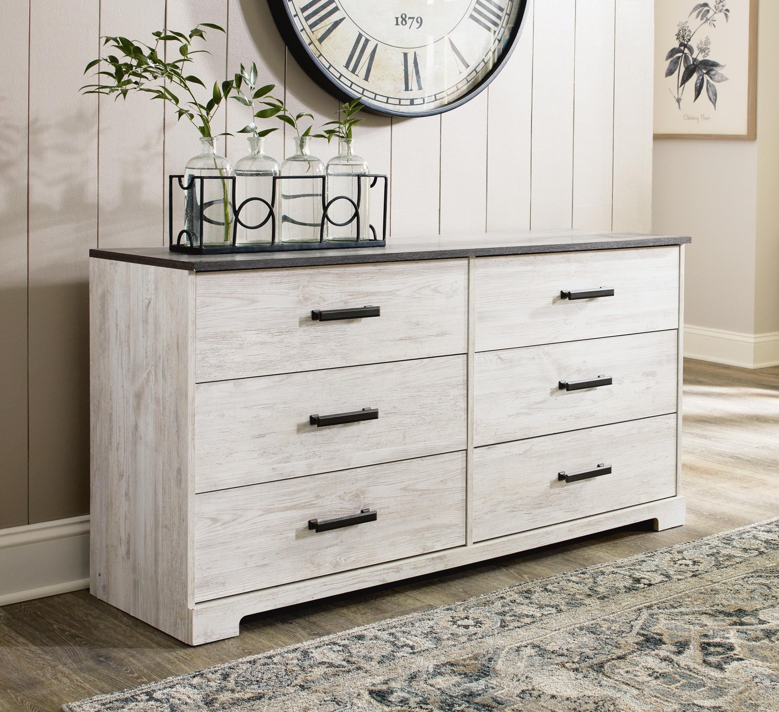 Shawburn Dresser - Light Brown (2)