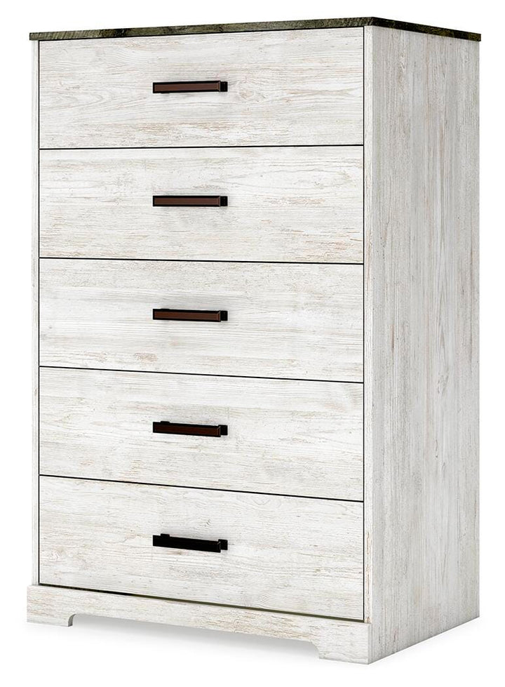 Shawburn Chest of Drawers - Light Brown (5)
