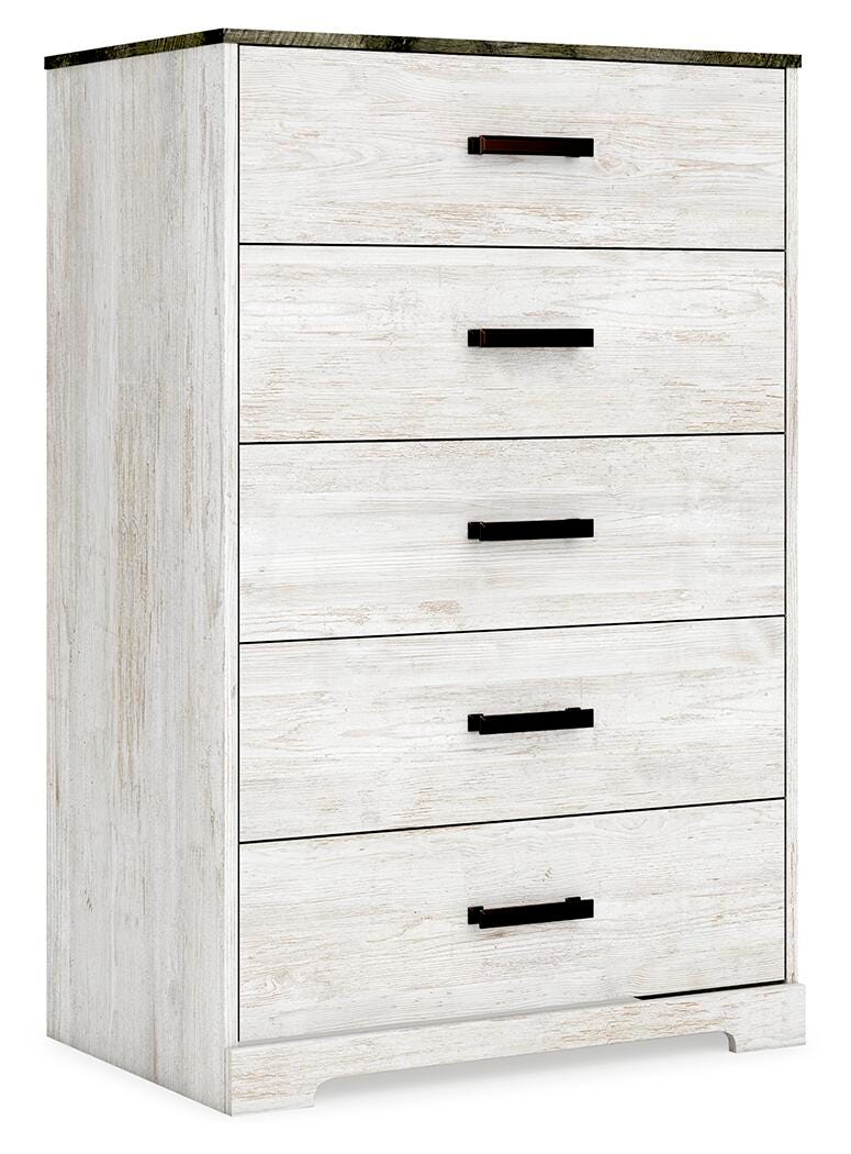 Shawburn Chest of Drawers - Light Brown (1)