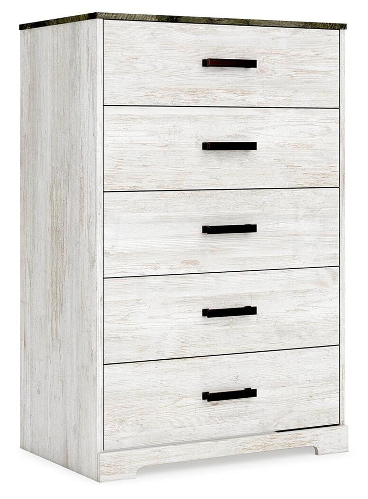 Shawburn Chest of Drawers - Light Brown (1)