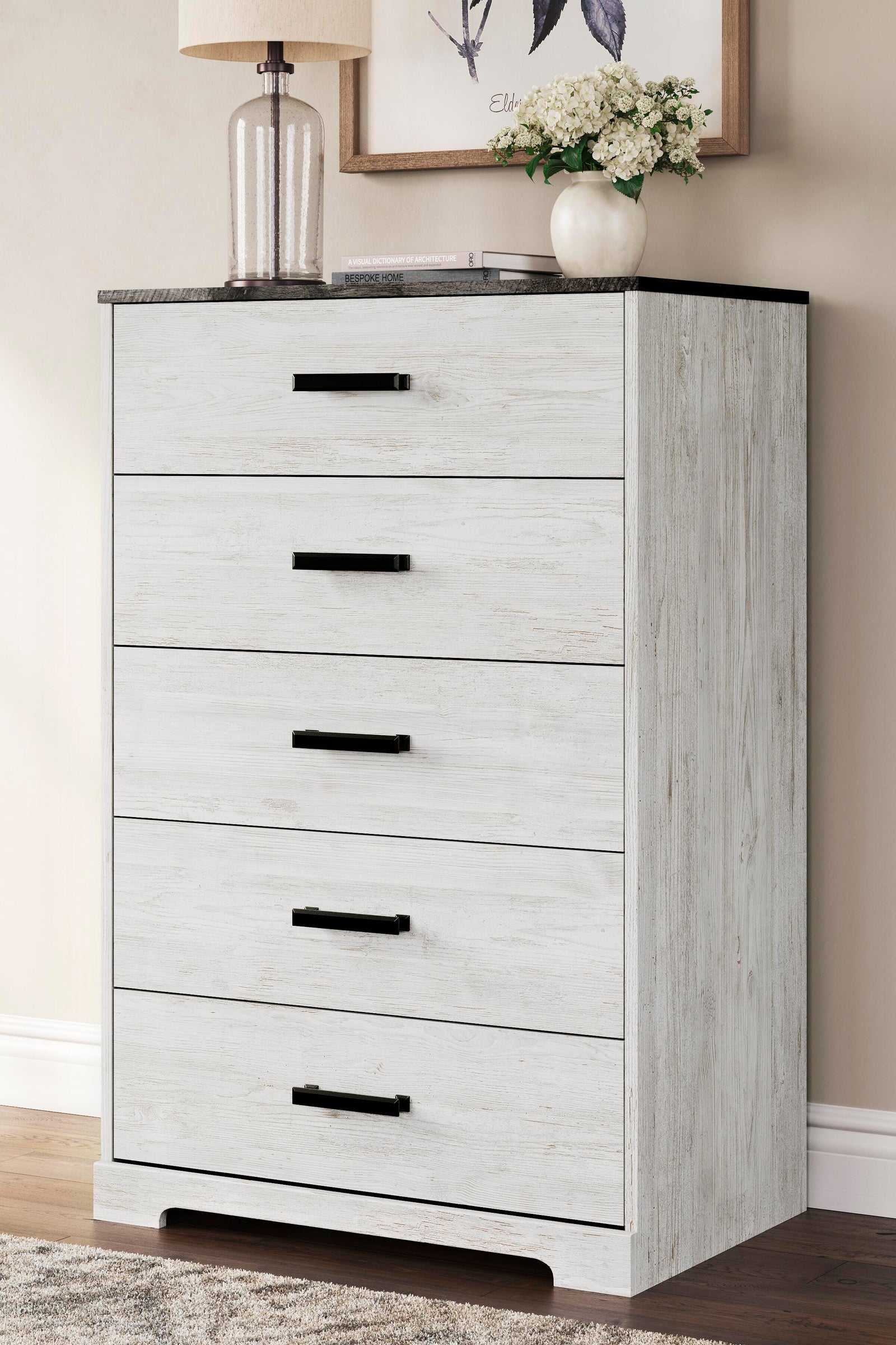 Shawburn Chest of Drawers - Light Brown (2)