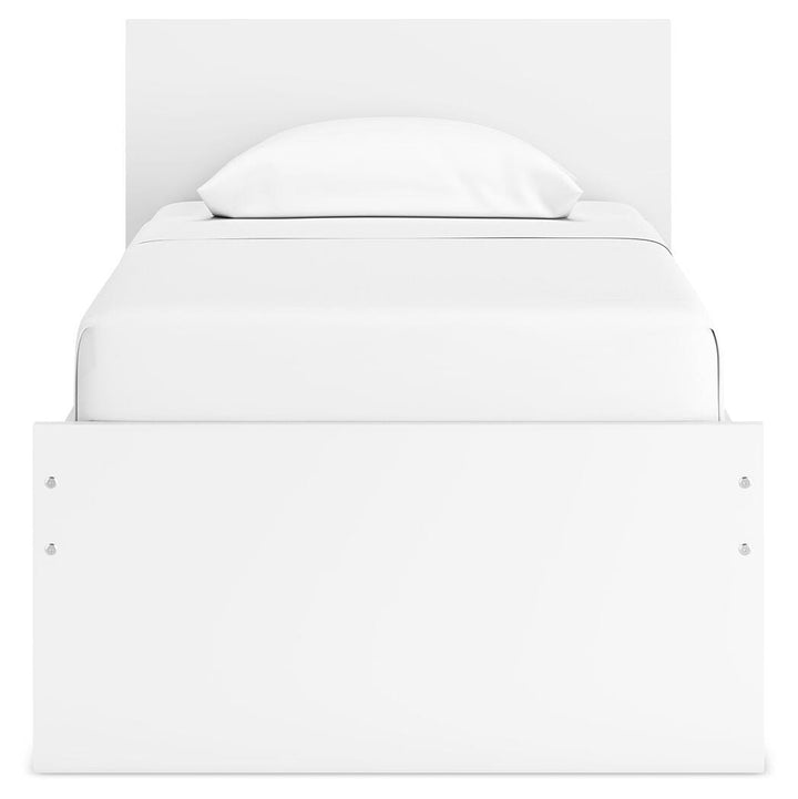 Onita Twin Panel Platform Bed - White (5)