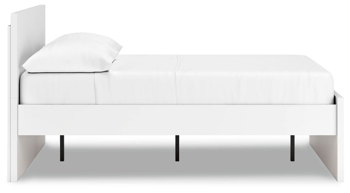 Onita Full Panel Platform Bed - White (8)
