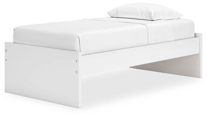 Onita Twin Platform Bed - White (4)