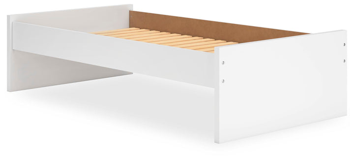 Onita Twin Platform Bed - White (3)