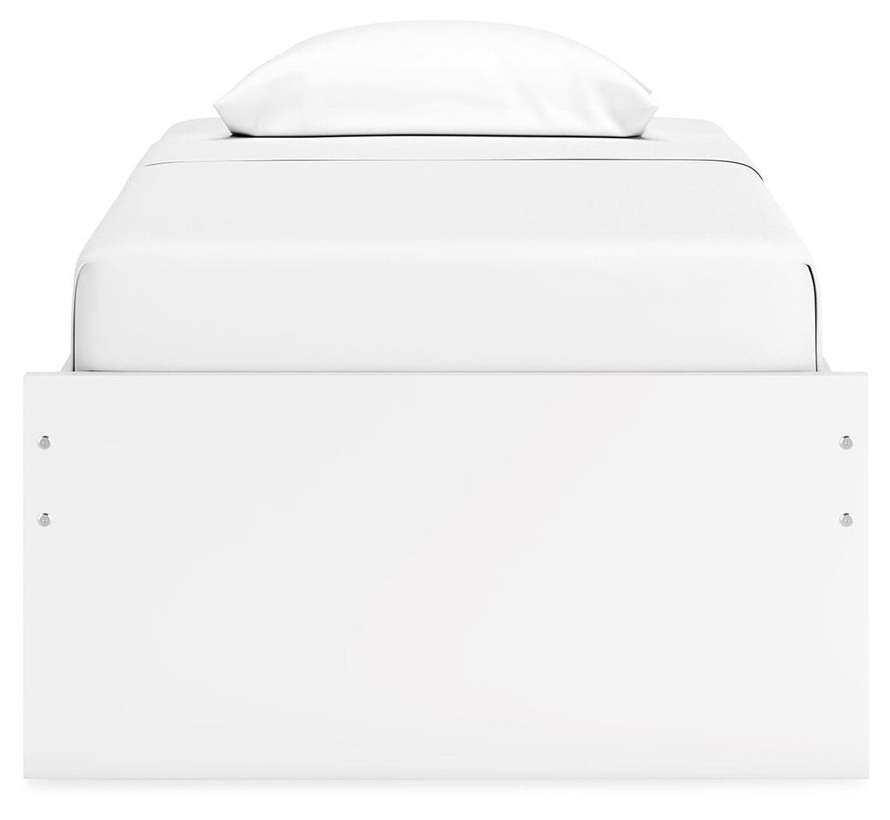 Onita Twin Platform Bed - White (6)