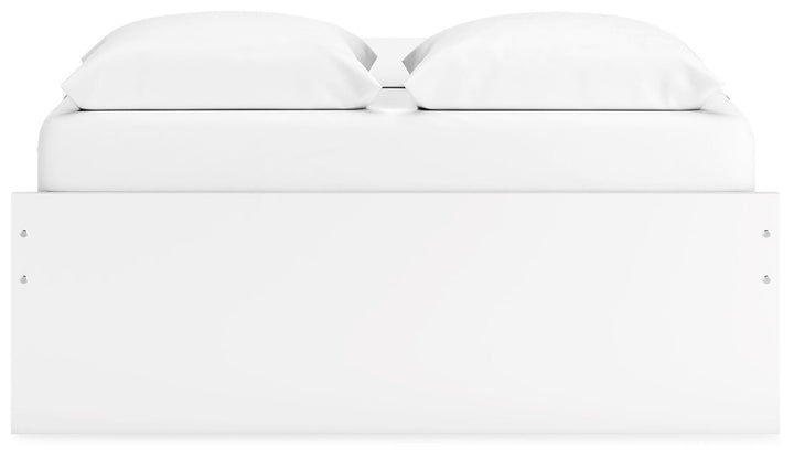 Onita Queen Platform Bed with 2 Side Storage - White (7)