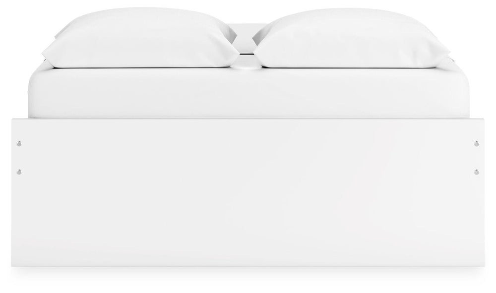 Onita Queen Platform Bed - White (6)