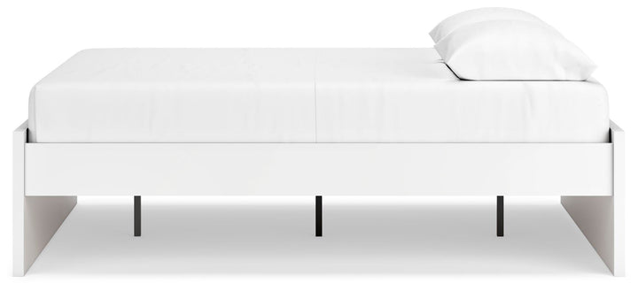 Onita Queen Platform Bed - White (7)