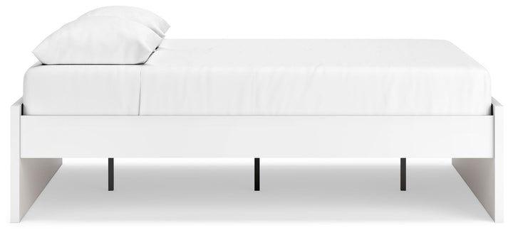 Onita Queen Platform Bed - White (8)