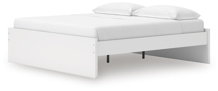 Onita King Platform Bed - White (5)