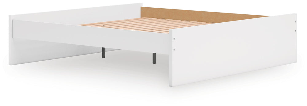 Onita King Platform Bed - White (3)