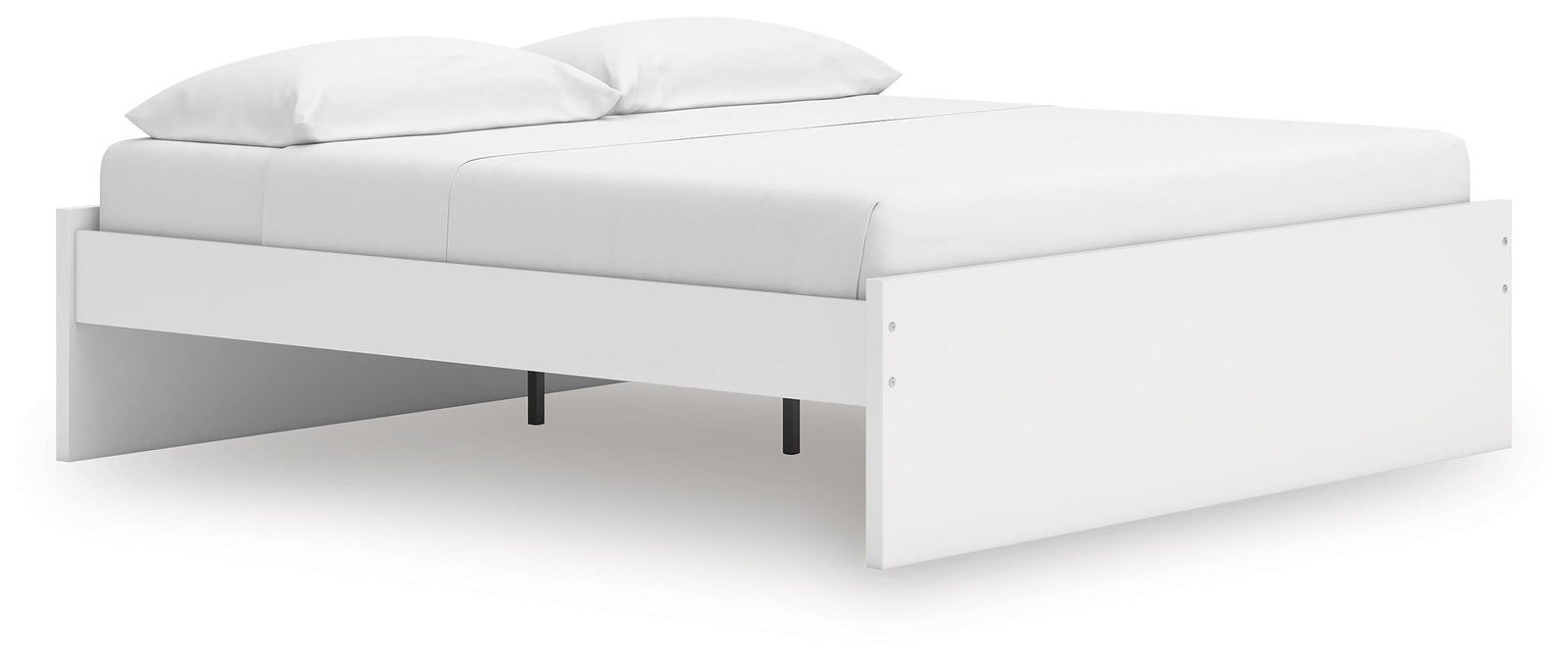 Onita King Platform Bed - White (1)