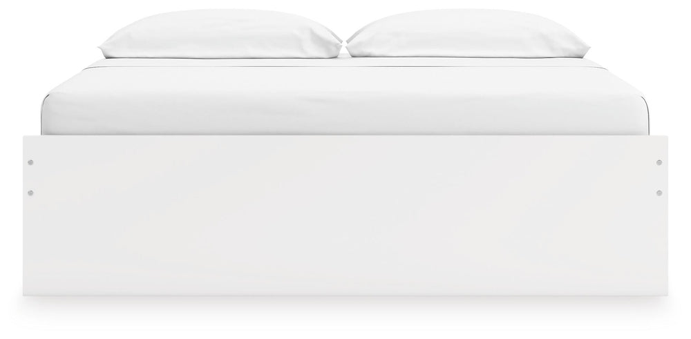 Onita King Platform Bed - White (4)