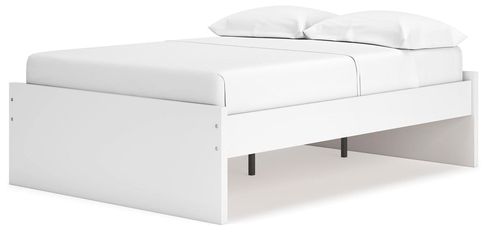 Onita Full Platform Bed - White (4)