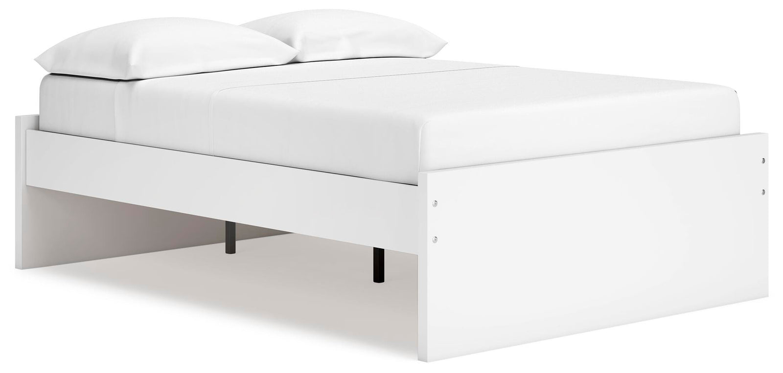 Onita Full Platform Bed - White (1)