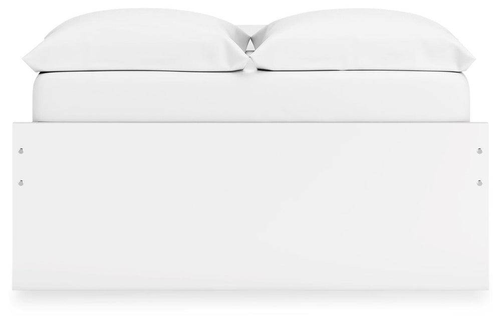 Onita Full Platform Bed - White (6)