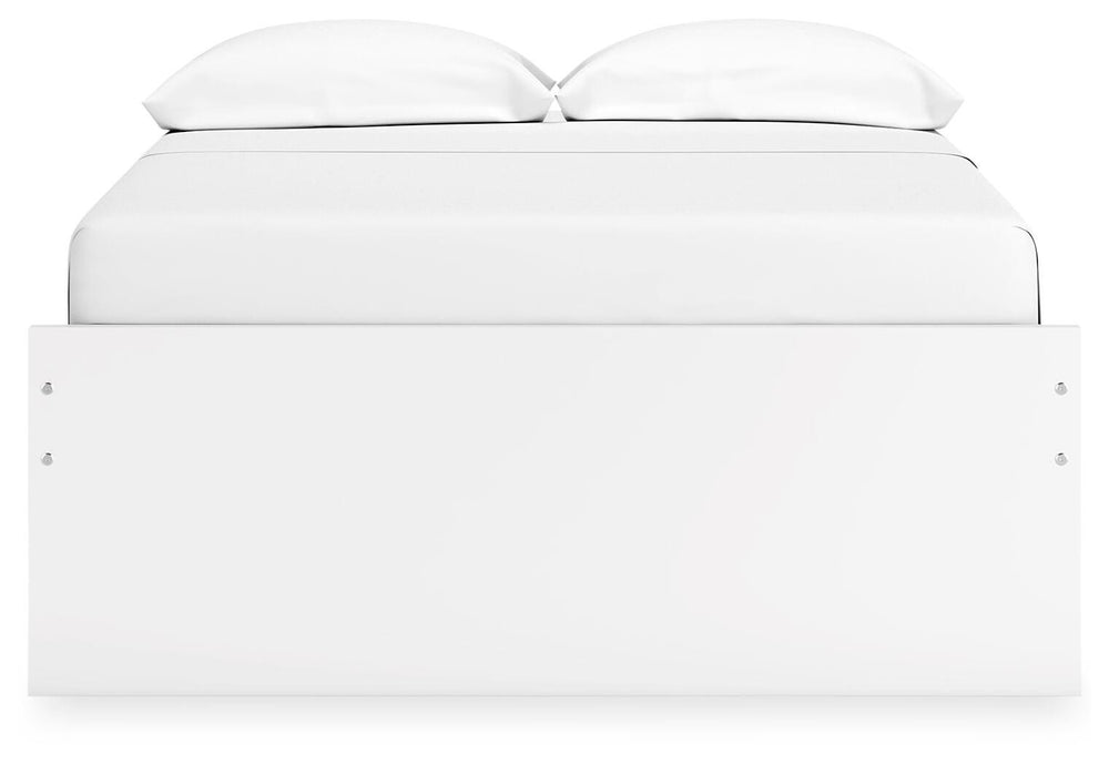 Onita Full Platform Bed - White (5)