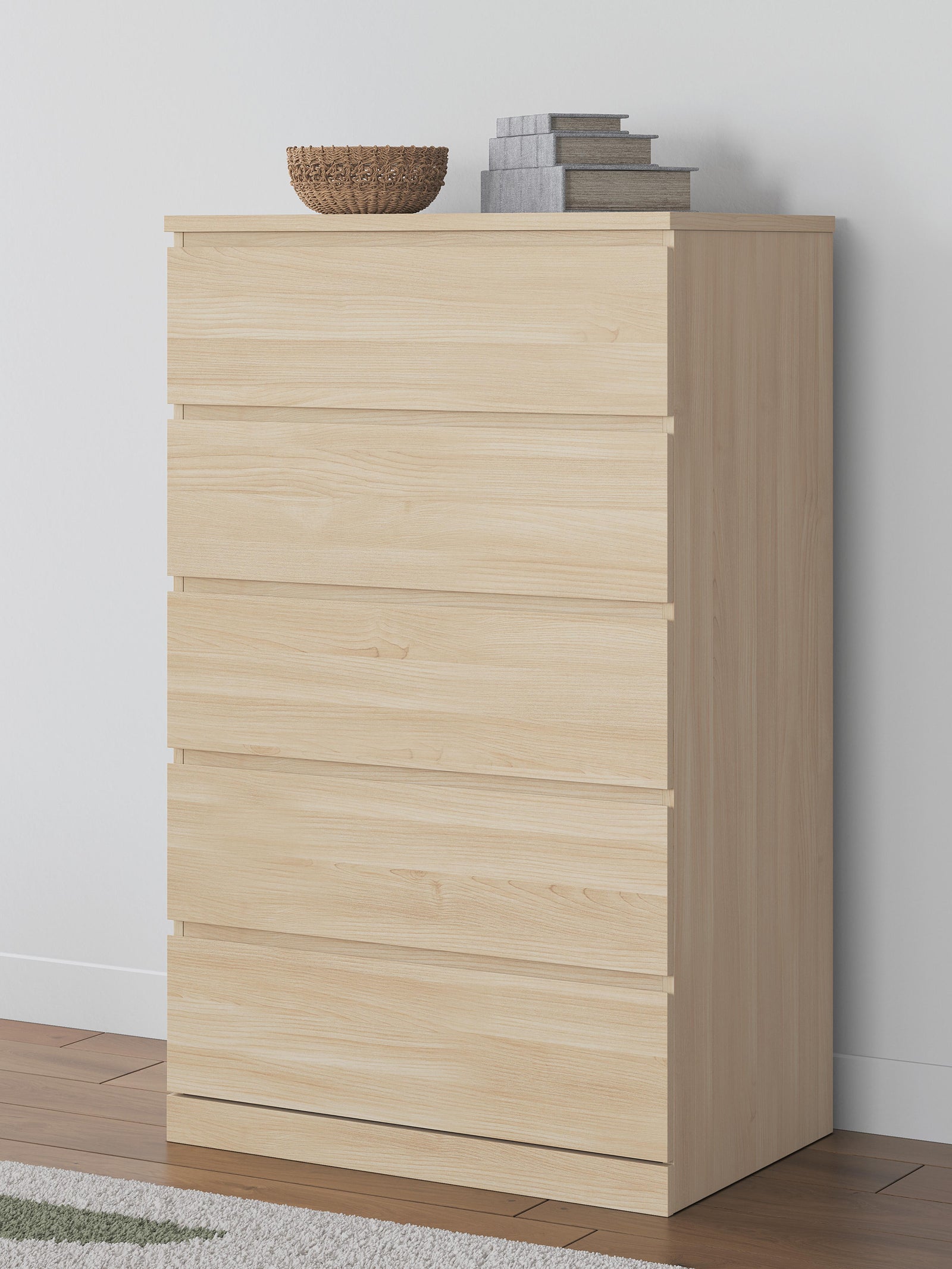 Onita Chest of Drawers - Light Brown (2)