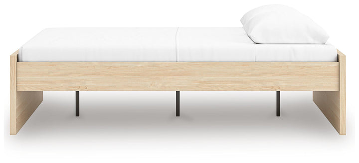 Onita Queen Platform Bed - Light Brown (8)