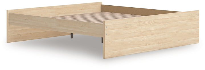 Onita King Platform Bed - Light Brown (3)