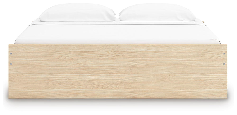 Onita King Platform Bed - Light Brown (4)