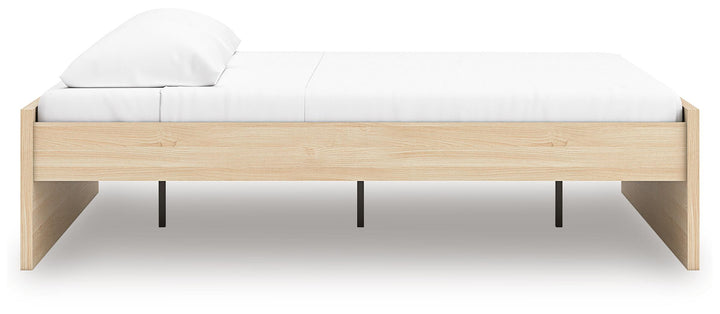 Onita King Platform Bed - Light Brown (6)