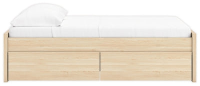Onita Full Platform Bed with 1 Side Storage