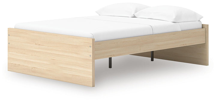 Onita Full Platform Bed - Light Brown (5)