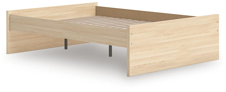 Onita Full Platform Bed - Light Brown (3)