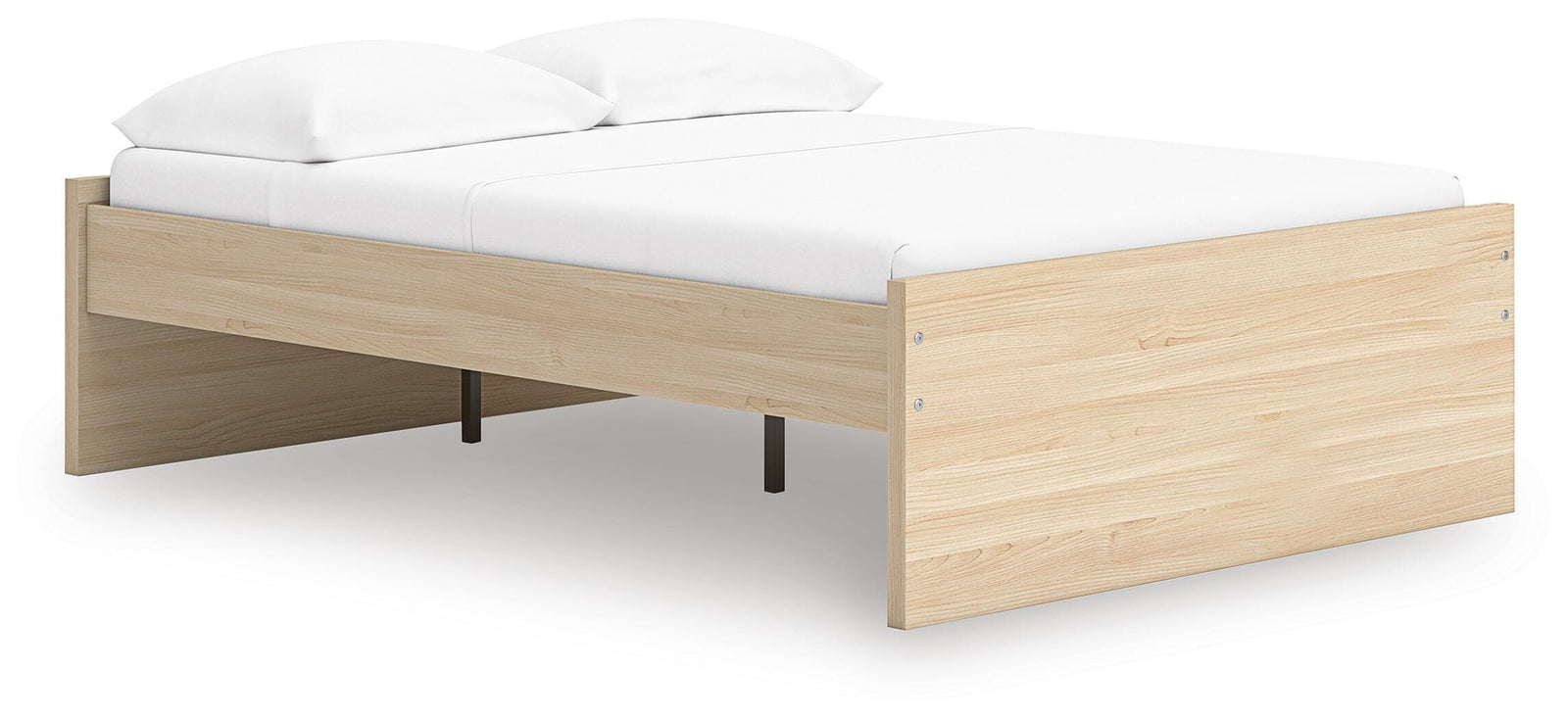 Onita Full Platform Bed - Light Brown (1)