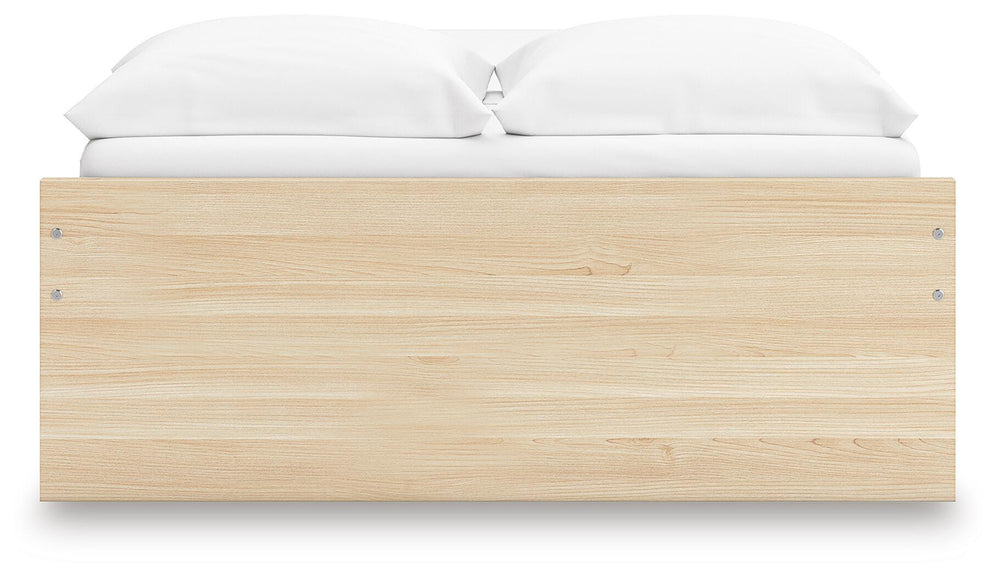 Onita Full Platform Bed - Light Brown (7)