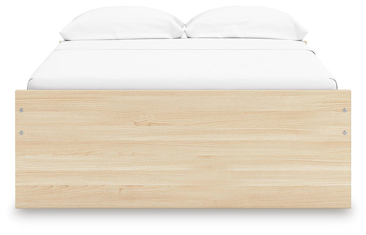 Onita Full Platform Bed - Light Brown (4)