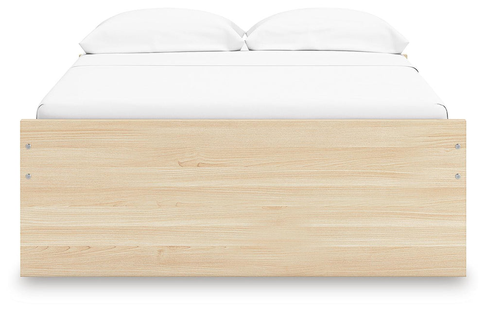 Onita Full Platform Bed - Light Brown (4)