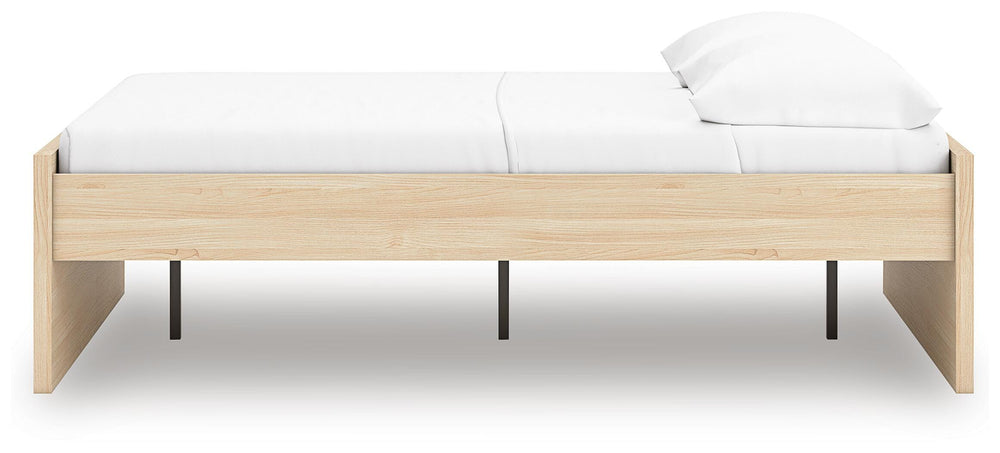 Onita Full Platform Bed - Light Brown (8)