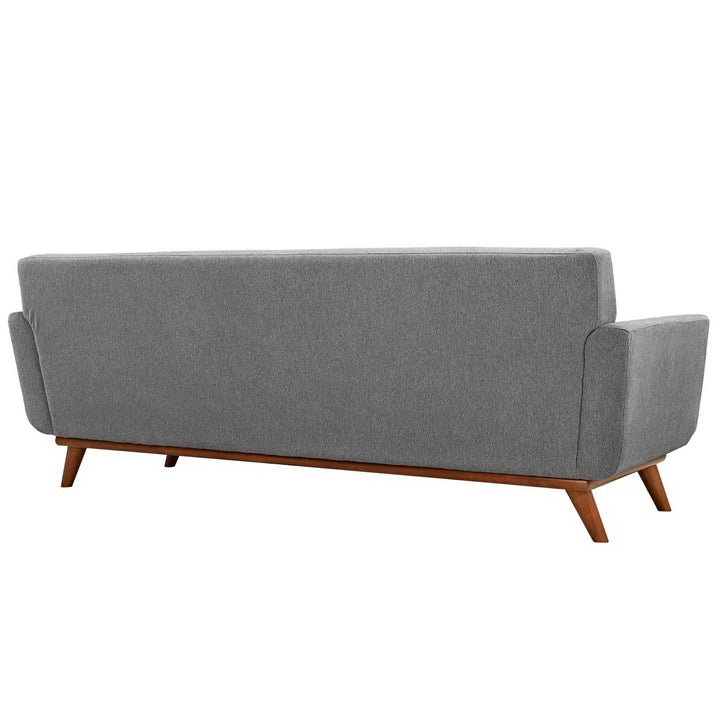 Engage Upholstered Fabric Sofa in Expectation Gray