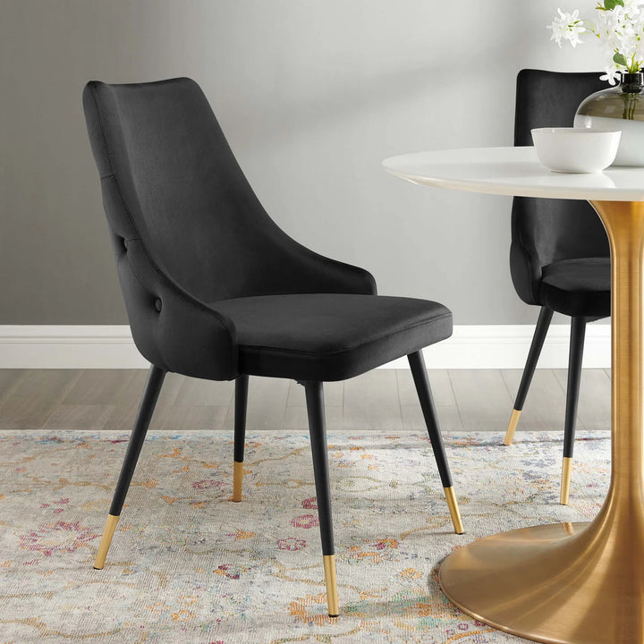 Adorn Performance Velvet Dining Side Chair