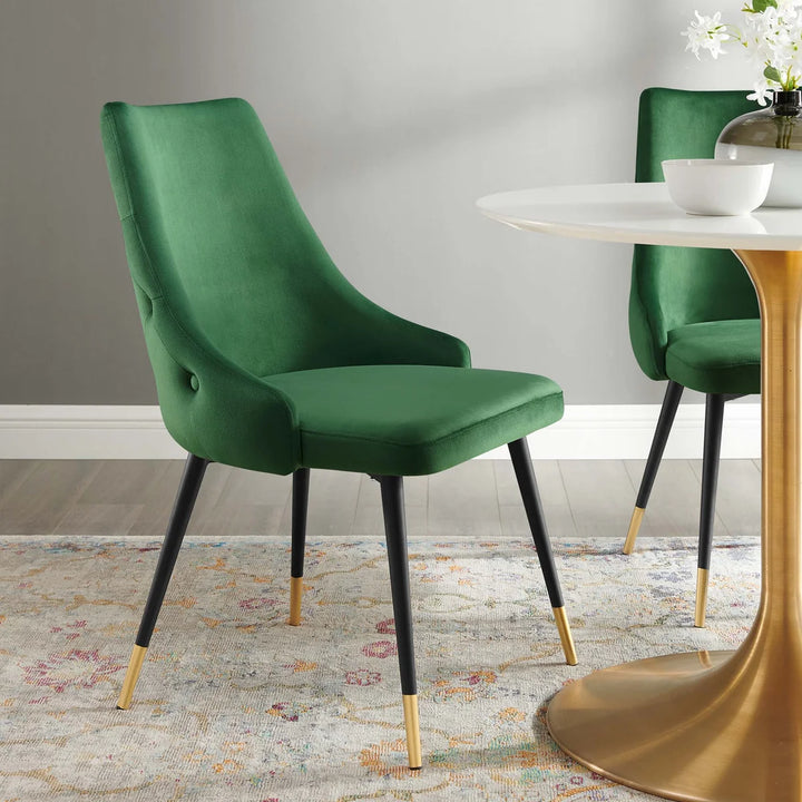 Adorn Performance Velvet Dining Side Chair