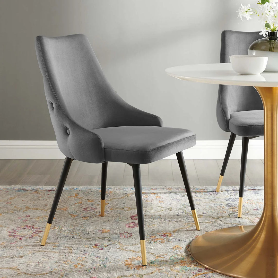 Adorn Performance Velvet Dining Side Chair